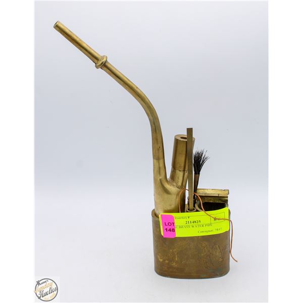 CHINESE BRASS WATER PIPE