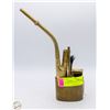 Image 1 : CHINESE BRASS WATER PIPE