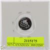 Image 2 : #3307-CANADIAN .999 FINE SILVER 1 GRAM WITH