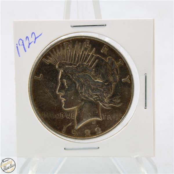 1922 US PEACE SILVER DOLLAR