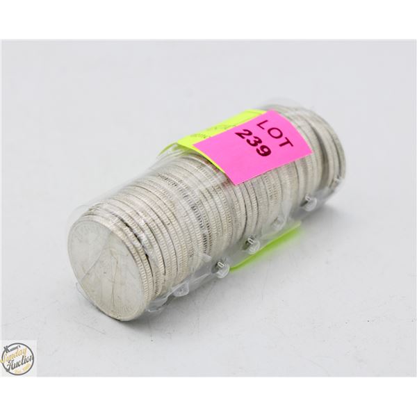 ROLL OF 40 1867-1967 CANADIAN CENTENNIAL