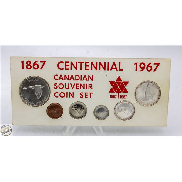 1867-1967 CANADIAN CENTENNIAL COIN SET