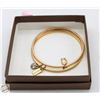 Image 1 : PAIR OF ESTATE COACH BANGLE BRACELETS
