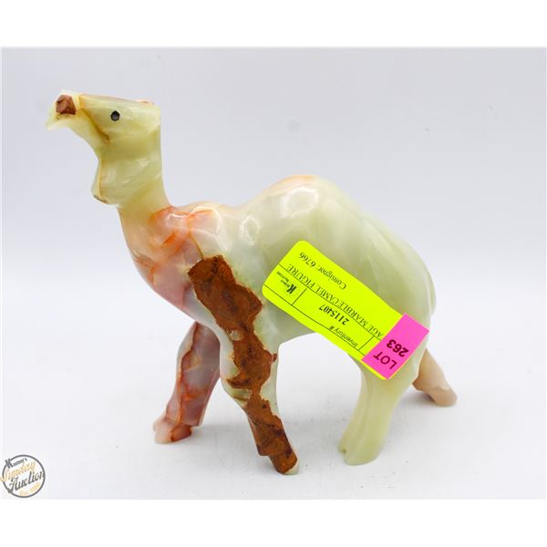 VINTAGE MARBLE CAMEL FIGURE