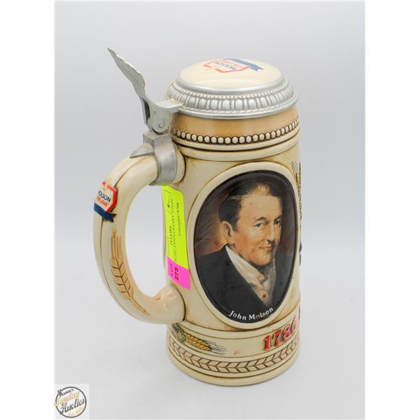 MOLSON 200 ANNIVERSARY STEIN
