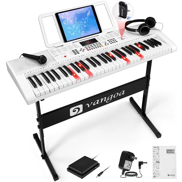 BRAND NEW VANGOA 61 KEY KIDS PIANO KEYBOARD ELECTR