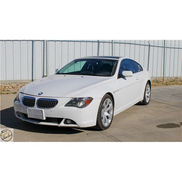 2007 BMW 6 SERIES E63 650I