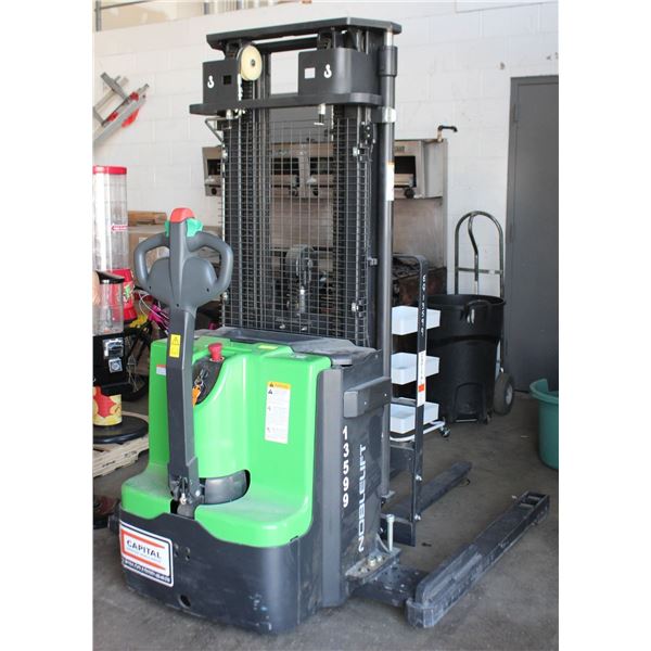 2021 NOBLE LIFT ELECTRIC STACKER LIFT PS35TSL-169