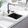 Image 1 : BRAND NEW TORVA 15 X 17" BLACK NANO KITCHEN SINK