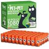 Image 1 : NEW 60 ROLLS 1080 BAGS PET N PET POOP BAGS