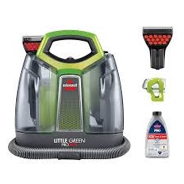 NEW W BOX BISSELL LITTLE GREEN PORTABLE CLEANER