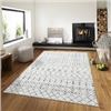 Image 1 : NEW MANDALA ASTRA 8 X 10FT WHITE AREA RUG