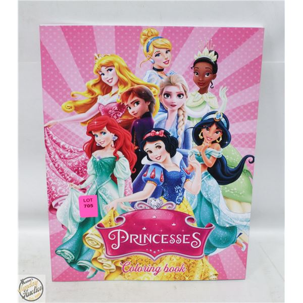 NEW PRINCESSES COLOURING BOOK
