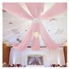 Image 1 : NEW 6PCS DUSTY ROSE CEILING DRAPES 5 X 15FT