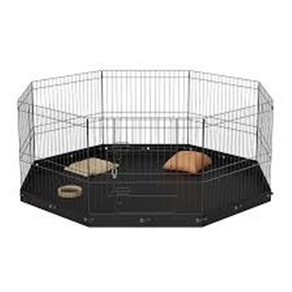 NEW HEAVY DUTY DOG PLAYPEN 8-PANEL 61CM