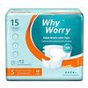 Image 1 : NEW 15CT WHY WORRY ADULT BRIEFS W TABS