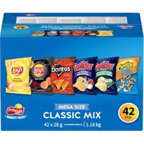 NEW 1.18KG FRITO-LAY VARIETY PACKS
