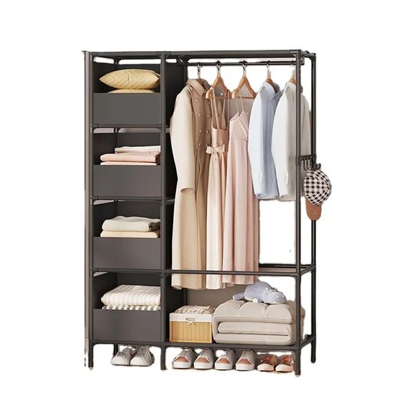 BRAND NEW JUNGLE FOX CLOTHING RACK BLACK