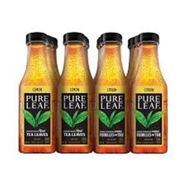 NEW 12 X 547 ML PURE LEAF LEMON ICED TEA