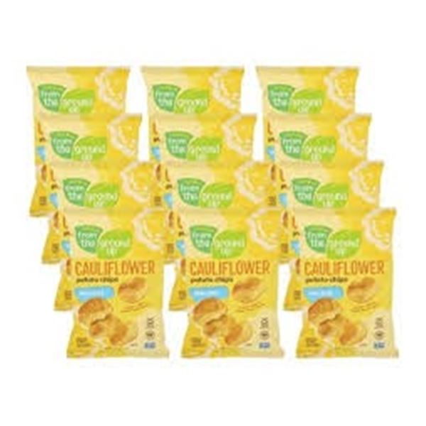 NEW 12 X 3.5 OZ GROUND UP SOUR CREAM & ONION