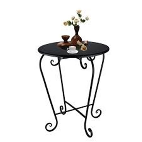 BRAND NEW PATIO OUTDOOR SIDE SNACK TABLE ROUND