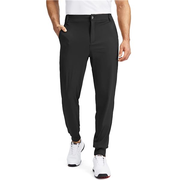 BRAND NEW MOFIZ MENS STRETCH SWEATPANTS BLACK 40