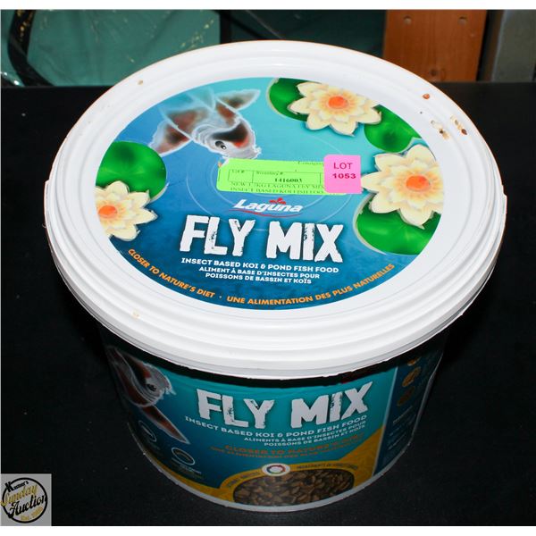 NEW 1.7KG LAGUNA FLYMIX INSECT-BASED KOI FISH FOOD
