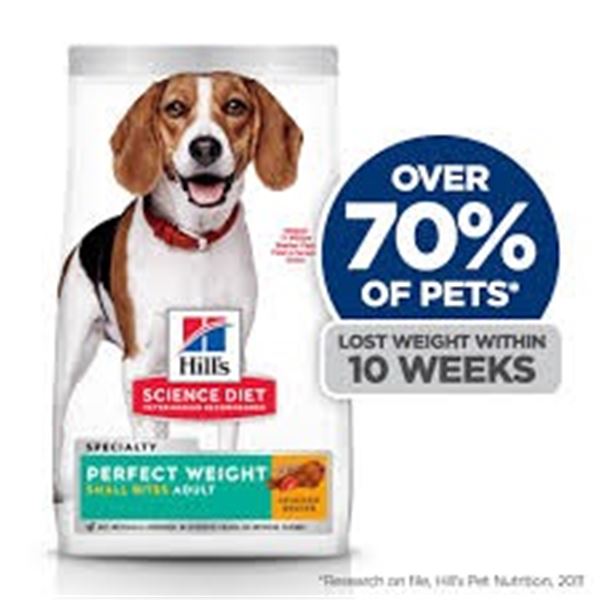 NEW 25LBS HILLS SCIENCE DIET PERFECT WEIGHT