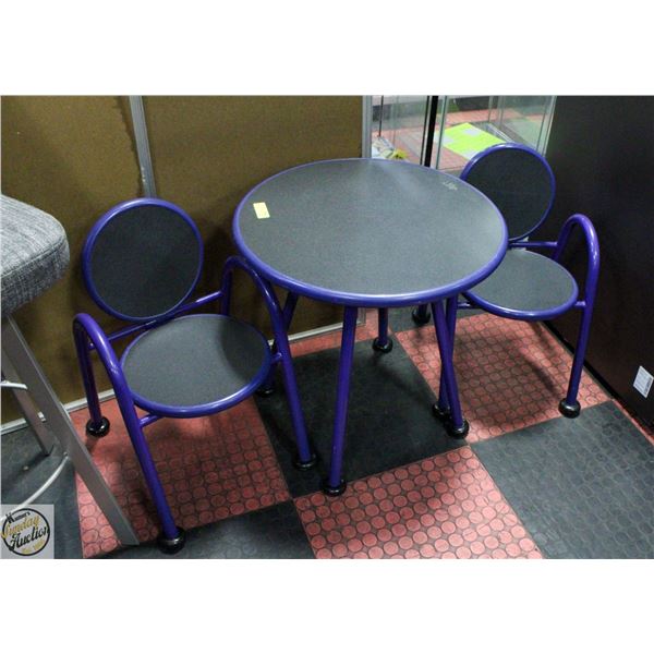 HAWORTH CHILDREN'S TABLE WITH TWO CHAIRS -