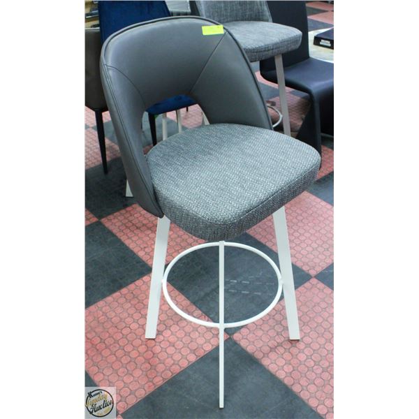 SHOWHOME FLOOR MODEL MIA CUSTOM 2 TONE BAR STOOL