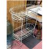 Image 1 : METAL PLANTER STAND 34" X 29" X 16"