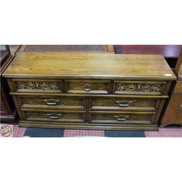 SKYLAR-PEPPLER 7 DRAWER DRESSER 68" X 18" X 31"