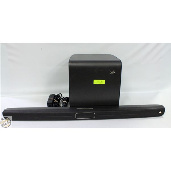 POLK AUDIO MAGNIFI SOUNDBAR TESTED WORKING