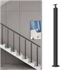 Image 1 : BRAND NEW SDFVSF 1PC BLACK STAIR RAILING POSTS