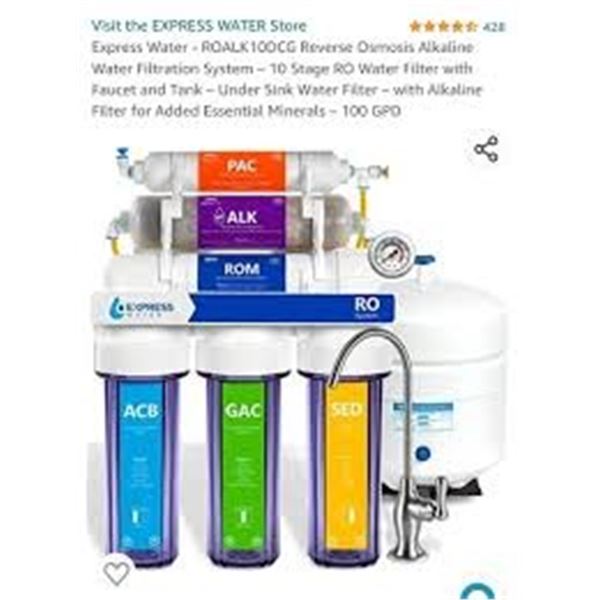 NEW WITH BOX EXPRESS WATER ROALK10DCG WATER FILTER
