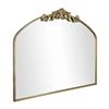 Image 1 : BRAND NEW AIXHOME VINTAGE GOLD ARCHED MIRROR 36X29