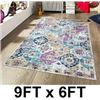 Image 1 : NEW MANDALA ASTRA AREA RUG 8 X 10FT