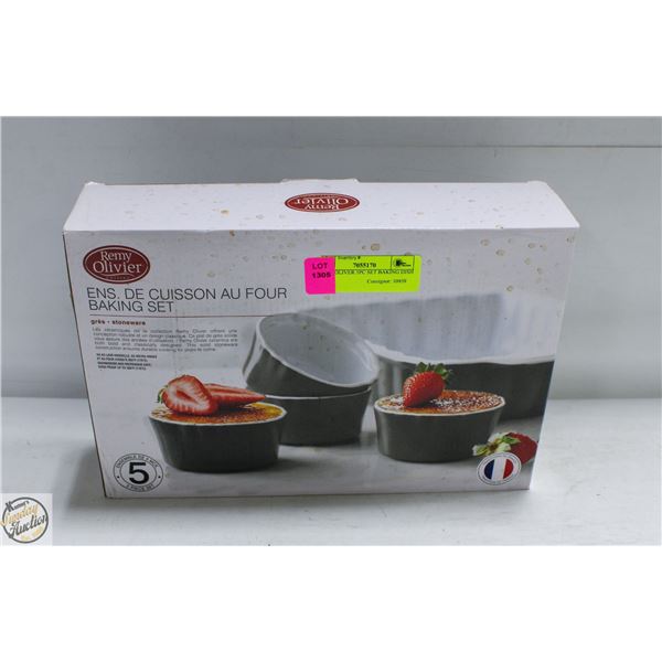 REMY OLIVER 5PC SET BAKING DISH