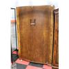 Image 1 : ANTIQUE WOOD WARDROBE H-72.75" W-22" L-50"