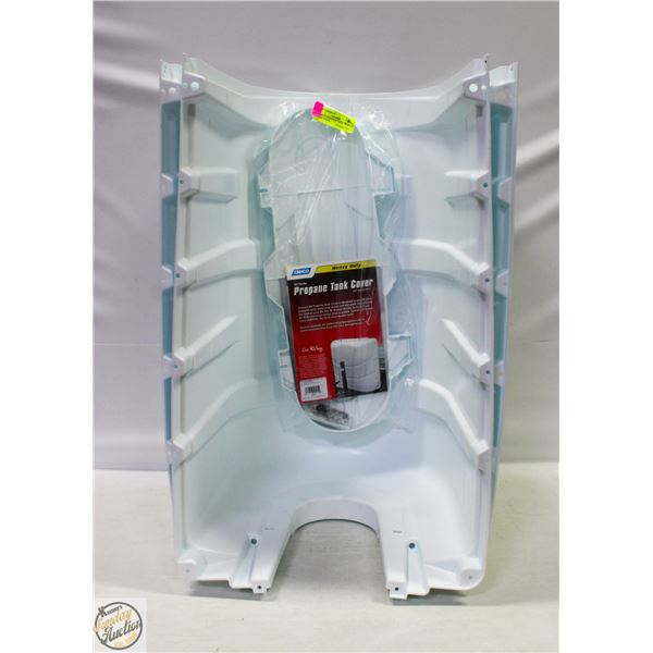 CAMCO CAMPER/RV DUAL PROPANE TANK COVER