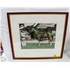 Image 1 : FRAMED PICTURE - 1959 CANADIAN DERBY WINNER HORSE