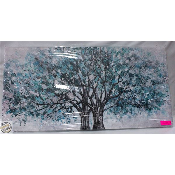 BRAND NEW TREE CANVAS WALL ART 20 X 40"