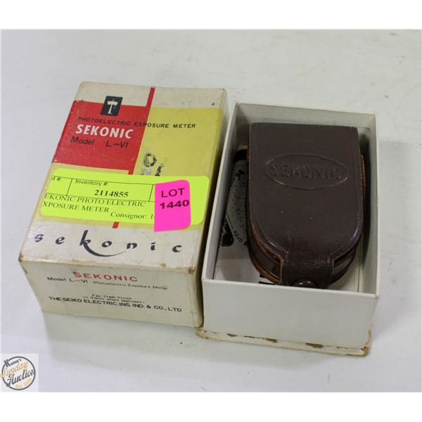 SEKONIC PHOTO ELECTRIC EXPOSURE METER