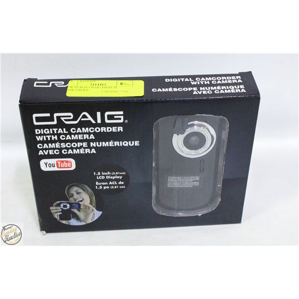 NEW IN BOX CRAIG DIGITAL CAMCORDER