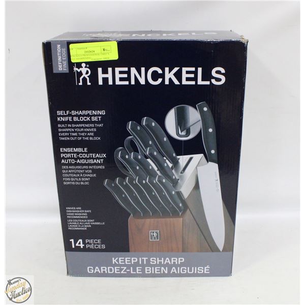 HENCKELS PROFESSIONAL CHEF’S SELF-SHARPENING