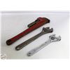 Image 1 : 3 WRENCHES 10” 12” 18”