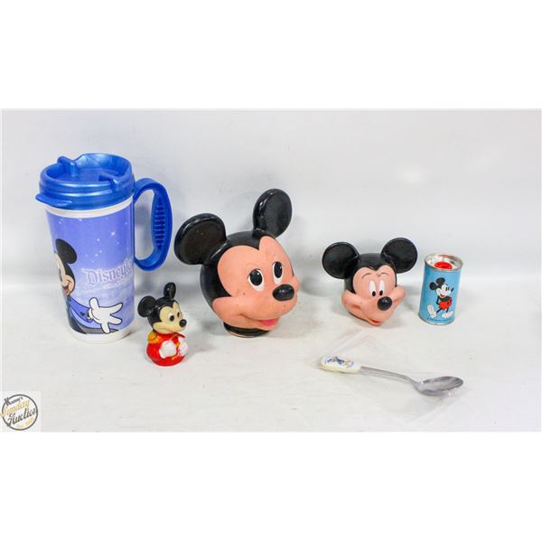 VINTAGE MICKEY MOUSE COLLECTABLES
