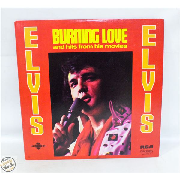 ELVIS BURNING LOVE AND HITS FROM HIS MOVIES