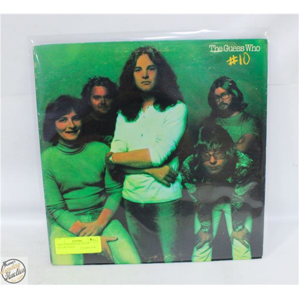 THE GUESS WHO #10 1973 LP RECORD VINYL