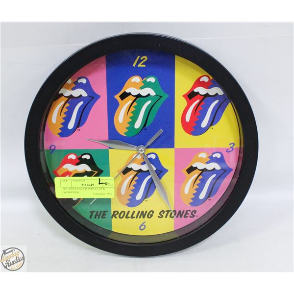 THE ROLLING STONES CLOCK (WORKING)